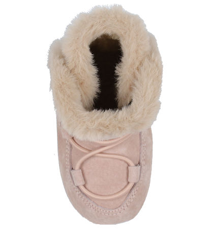 Moon Boot Kuldastígvél - Barnarúm Suede - Pale Pink