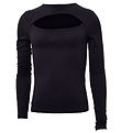 Blouse Hound - Découpe Top - Black