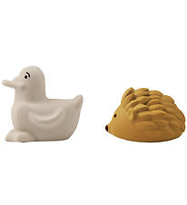 Liewood Bath Toy - 2-Pack - Henrik - Golden Caramel/Sandy Mix