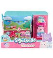 Squishville Dockhus - 2-I-1 - Skoldagar