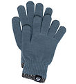 Herschel Handskar - Stickad - Classic+ Stripe - Steel Blue