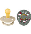 BIBS X Liberty Colour Pacifiers - 2-Pack - Size 2 - Round - Cham