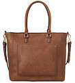 Rosemunde Shopper w. Clutch - 2 In 1 - Cocoa Brown/Gold