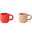 Liewood Becher - Silikon - 2er-Pack - Merce - Apple Rot/Toskana 