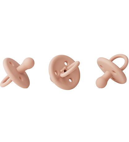Liewood Pacifiers - Silicone - 3-Pack - Size 2 - Paula - Rose
