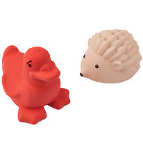 Liewood Bath Toy - 2-Pack - Henrik - Apple Red/Rose Mix