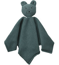 Liewood Comfort Blanket - Knitted - Milo - Mr Bear Whale Blue