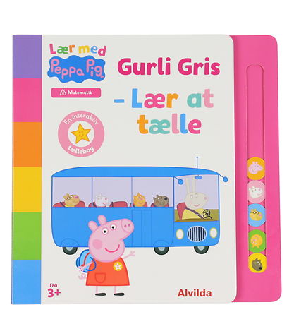 Alvilda Kirja - Opi Pipsa Possu:n avulla - Opi laskemaan - tansk