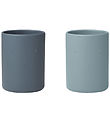 Liewood Cups - Silicone - 2-Pack - Ethan - Blue Mix