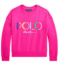 Polo Ralph Lauren Peysa - Bleikt M. Prentað