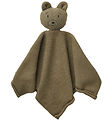 Liewood Snuttefilt - Stickat - Milo - Herr Bear Khaki