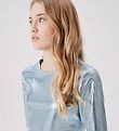 LMTD Blouse - Cropped - NlfNirror - Delphinium Blue