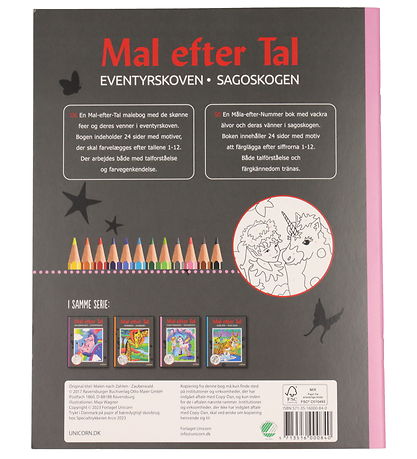 Mandalas Målarbok - Måla efter Tal - Sagoskog
