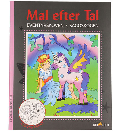Mandalas Målarbok - Måla efter Tal - Sagoskog