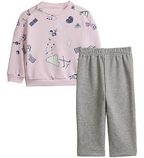adidas Performance Jogging galli - I Bluv Jogger - Bleikt/Grá