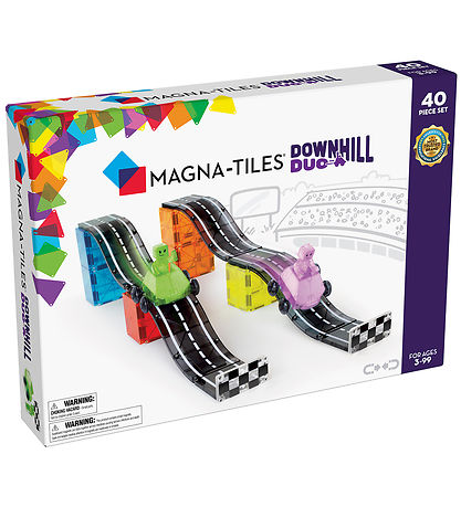 Magna-Tiles Magnet set - Downhill Duo - 40 Parts