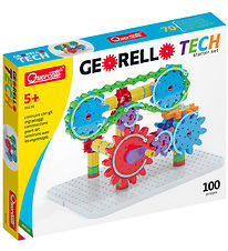 Quercetti Bouwwerf Speelset - Georello Tech - 100 Onderdelen - 0
