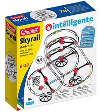 Quercetti Ball Track - Skyrail Starts Set Rollercoaster - 94 Par