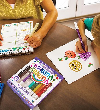 Ooly Markers w. Fruit scent - 12 pcs - Yummy+ Yummy+