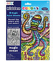 Ooly Magic Coloring Sheets - Hidden Colors - 8 pcs - Magic Ocean