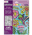 Ooly Magic Coloring Sheets - Hidden Colors - 8 pcs - Magic Natur