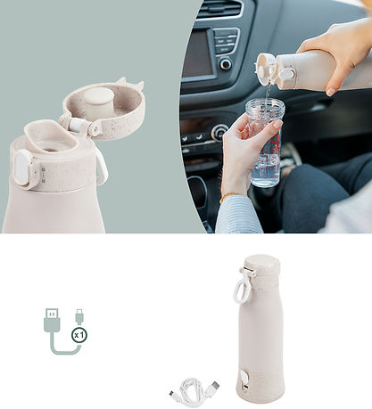 Babymoov Flöskuhitari - Moov & Feed - 340 ml - Steinefni Drappli