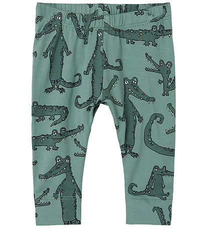 Name It Bodysuit l/s - NbmLassir - Trellis w. Crocodiles