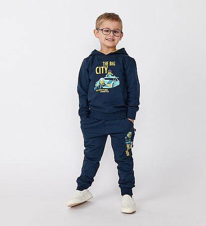 LEGO® City Jogginghosen - LWPhilo 104 - Dark Navy m. Print