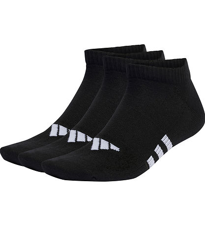 adidas Performance Ankelstrumpor - 3-pack - Svart m. Vit