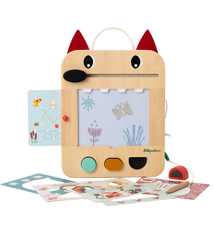 Lilliputiens Magic Blackboard - 11 Parts - The Wolf Louis