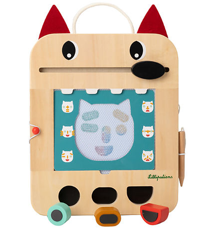 Lilliputiens Magic Blackboard - 11 Parts - The Wolf Louis