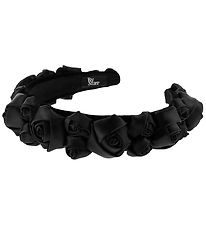 By Stær Hairband - Rose - Black