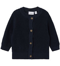 Name It Cardigan - Prjónað - NbnBubba - Noos - Dark Sapphire