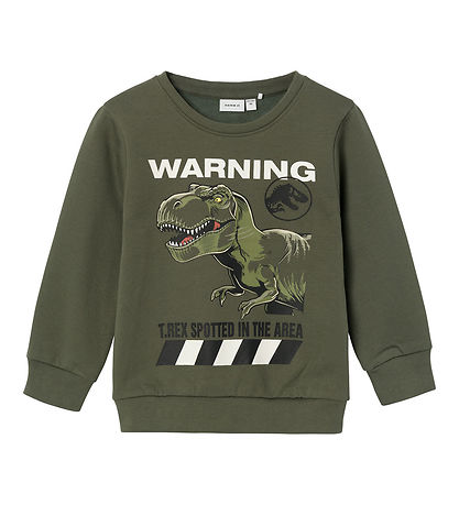 Name It Sweatshirt - NmmNat Jurassic World - Noos - Käfer