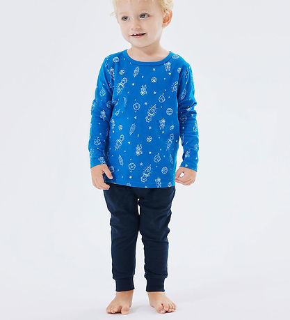 Name It Pyjama Set - NmmNightset - Noos - Skydiver w. Space prin