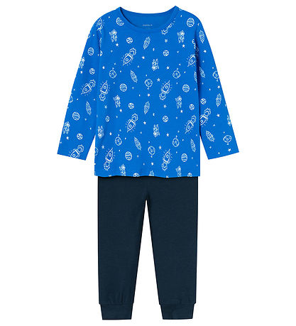 Name It Pyjama Set - NmmNightset - Noos - Skydiver w. Space prin