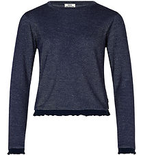 Mads Nørgaard Blouse - Trisa - Navy/Silver Glitter