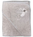 Nørgaard Madsens Baby towel - 75x75 cm - Brown w. Monkey