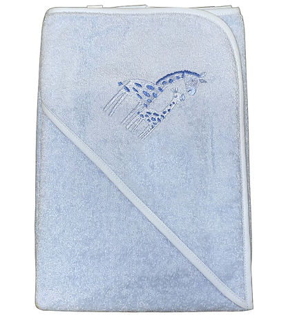 Serviette à capuche Nørgaard Madsens - 75x75 cm - Bleu Clair av.