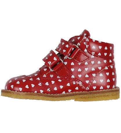 Angulus Prewalker - Red/White w. Hearts