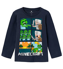 Name It Blússa - NmmDorano Minecraft - India Ink