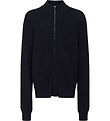Grunt Cardigan - Stickad - Durbuy - Marinblå