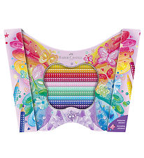 Faber-Castell Buntstifte - Dreieckig - Grip Schmetterling - 20 S