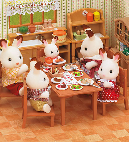 Sylvanian Families - Fjölskylduborð og stólar - 4506