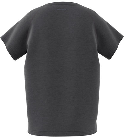 adidas Performance Stuttermabolur - JG Tee Lux - Grátt Melange