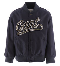 GANT Jakki - Forskrift Lógó Varsity - Evening Blue