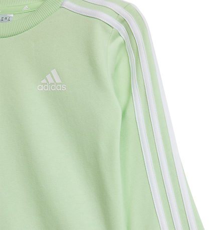adidas Performance Sweat Set - I 3S Jog - Green/Grey