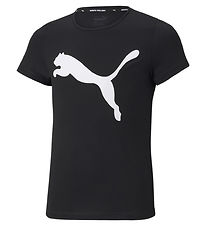 Puma T-skjorte - Active Tee - Svart m. Trykk