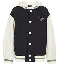 Emporio Armani Jakki - Dökkblátt M. Off White