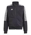 adidas Performance Cardigan - J Hot Ttop - Schwarz/Weiß